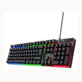 Trust Gaming GXT 835 Azor Teclado Retroiluminado, Disposición QWERTY