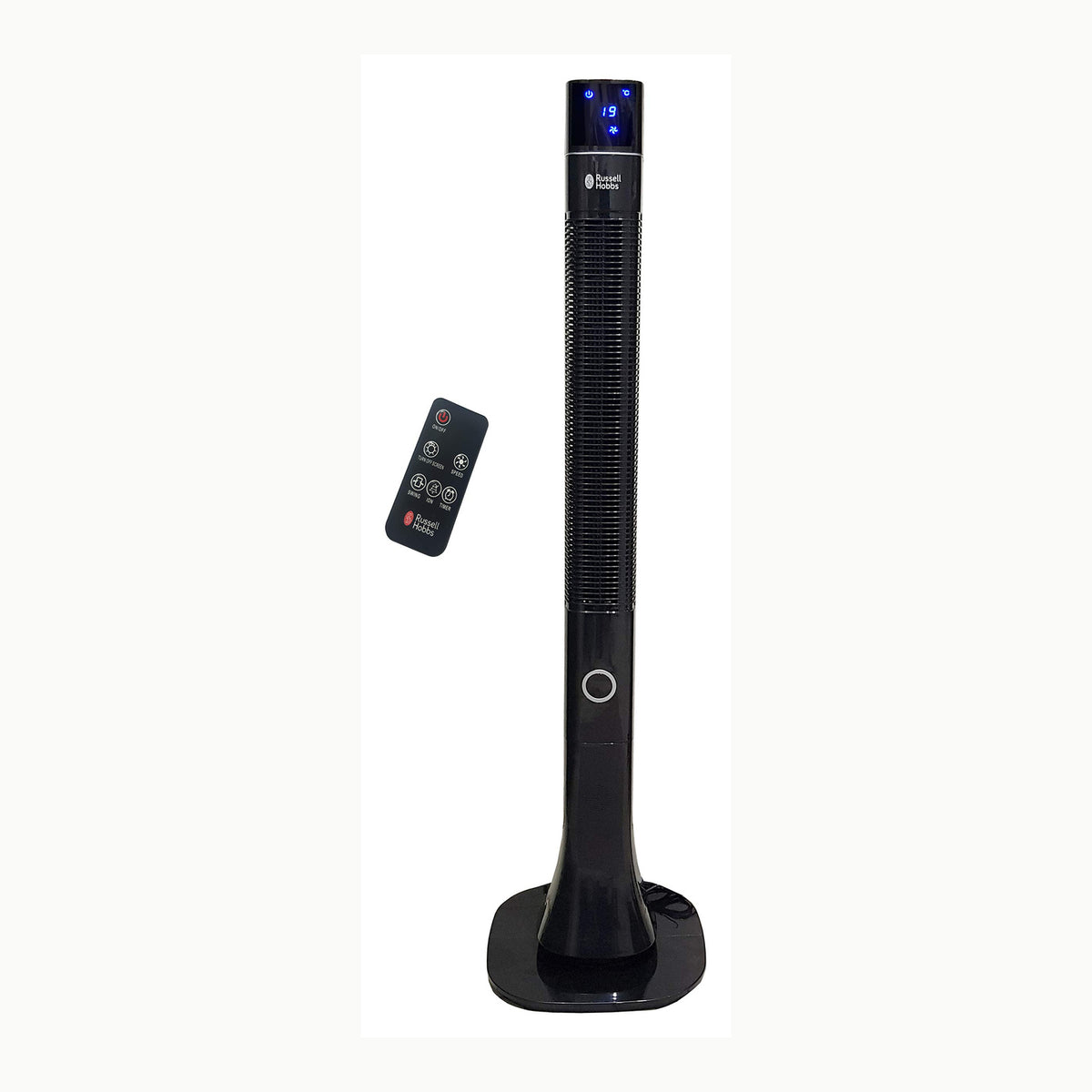 Russell Hobbs Ventilador de torre, 73,66 cm, ligero, 3 velocidades