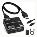 Convertidor HDMI Amazon Basics Convertidor de Extractor de Audio, HDMI