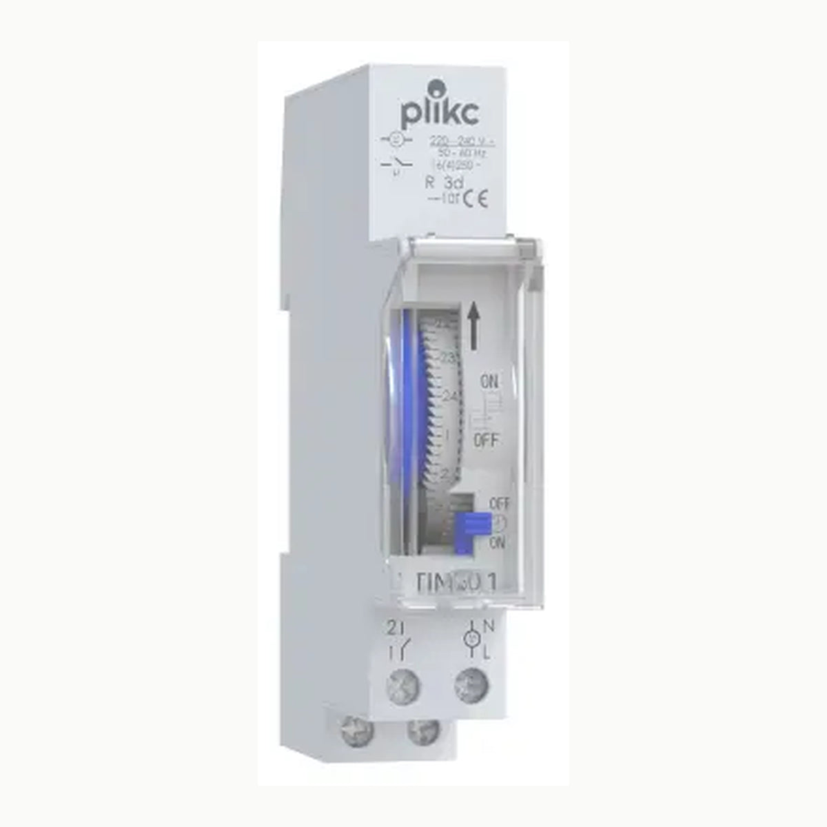 Plikc TIM501 - Interruptor horario electromecánico de Caballeros
