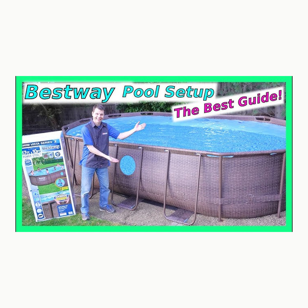 Piscina elevada 305 x 75 cm Bestway - Piscina elevada Bestway Steel