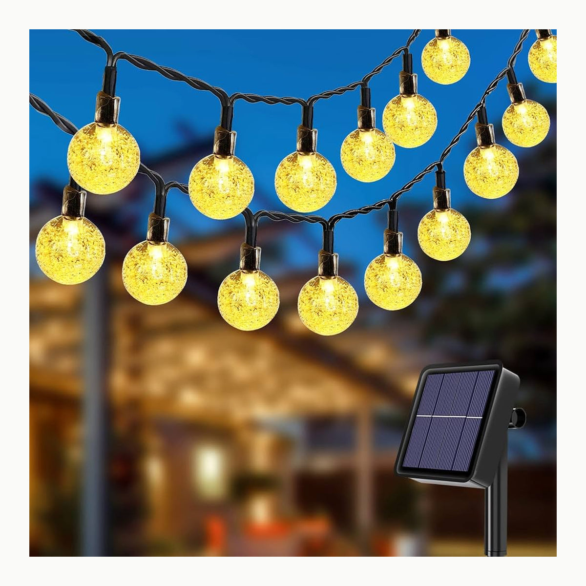 Guirnalda Luces Solar Realky Guirnaldas Luces Exterior Solar, 200 LED